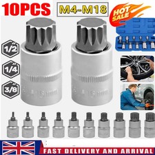 10pcs 1/2" Drive Long Deep