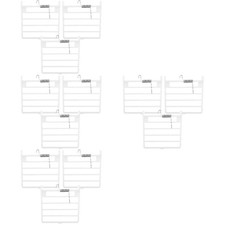  4 Pack Bird Cage Fronts Food Holder Accessory Feed Door Replacement Parts