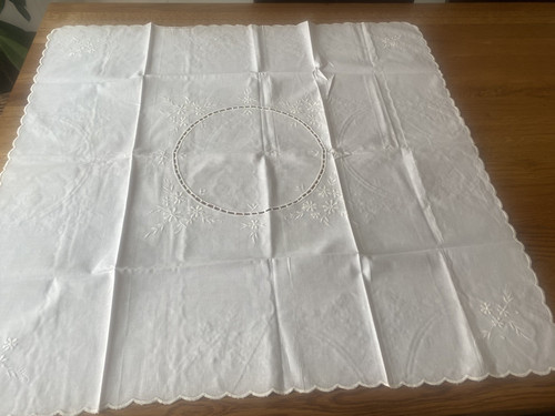 Vintage white cotton - white,