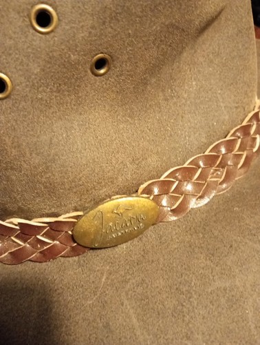 Jacaru swagman leather hat - jacaru,