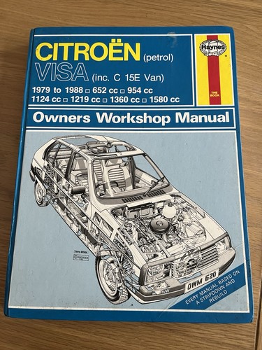 Haynes manual citroen visa - haynes,