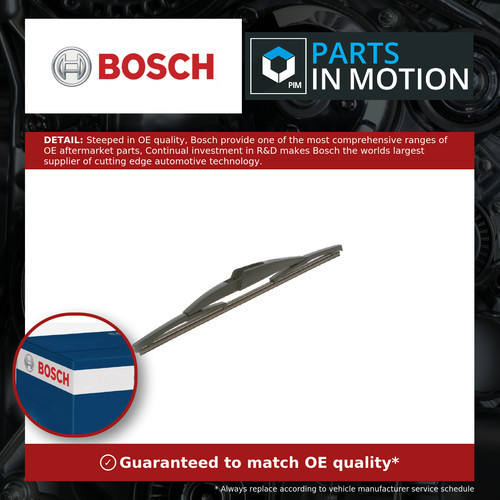 Rear wiper blade - blade, fits