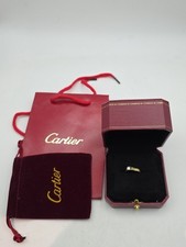 Vintage Cartier Solitaire Diamond Ring 18K Yellow Gold for Women 3.22 Gr M Size
