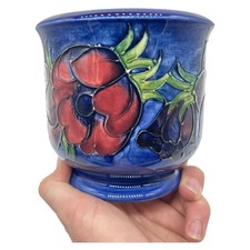 *MOORCROFT* POPPY RED FLOWER