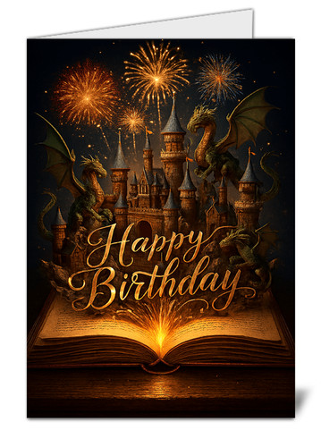 Magical storybook birthday - magical,