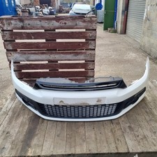 VW SCIROCCO FRONT BUMPER WHITE