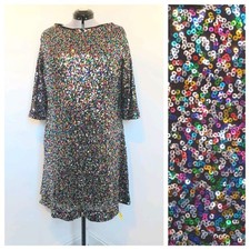New With Tags JD Williams Capsule Size 22 Festive Sequin Occasion Dress.BNWT