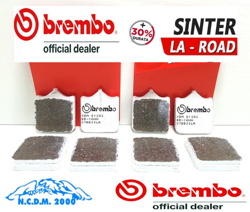 Brake pads front brembo la - brake,