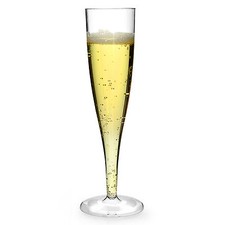 Plastic Champagne Flutes 160ml