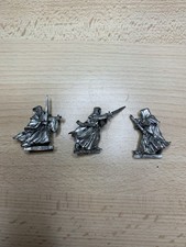 MESBG LOTR GW Ringwraith Nazgûl X3 Metal Stripped