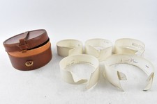 Leather Collar Box & Shirt Collars Vintage Size 15 Rocola  Collars Edwardian