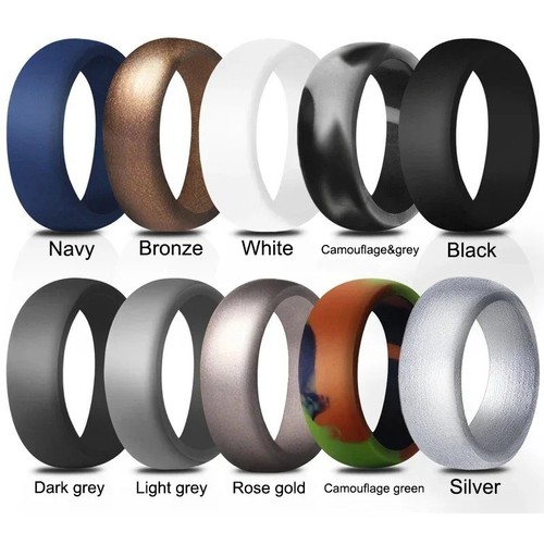 Classic silicone wedding ring - wedding,