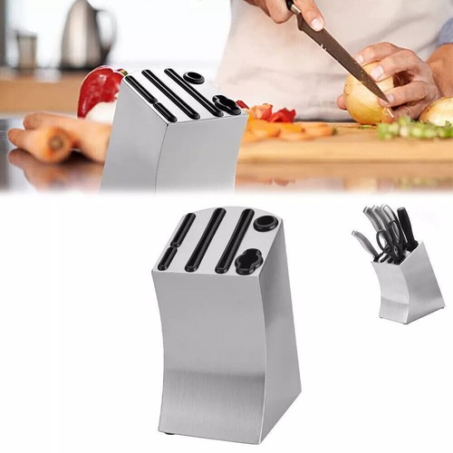 Stainless steel knife holder - stainless,