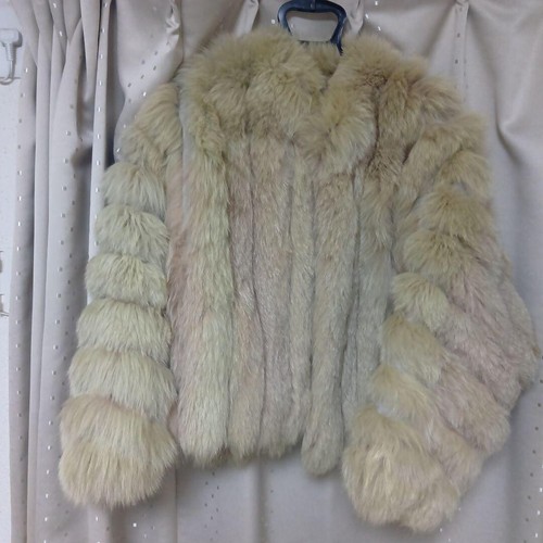 Saga fox real fur - fur, coat