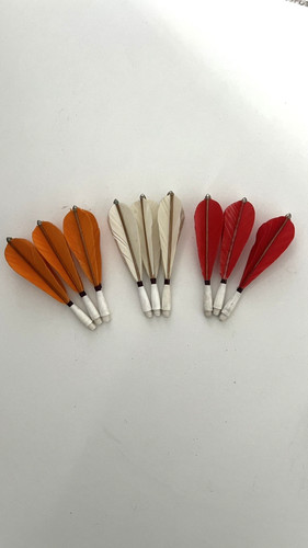 Vintage feather dart flights - feather,