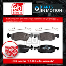 Brake Pads Set fits VAUXHALL CORSA E 1.4 Front 2014 on 095517028 1605280 Febi