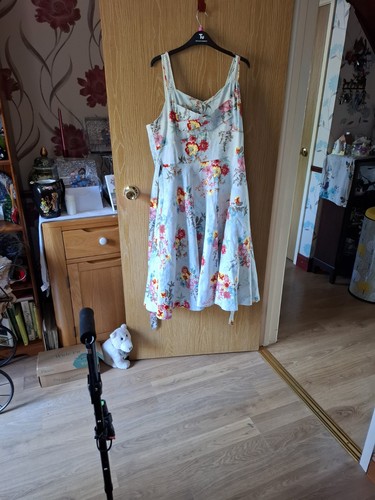 Floral print dress women size - floral,