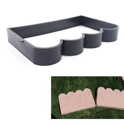 Garden fence concrete mold - garden,