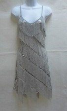 LATIN JIVE RUMBA SAMBA SALSA CHA CHA TANGO WALTZ CHARLESTON DANCE DRESS SIZE 12