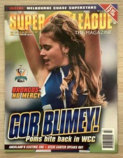 RUGBY LEAGUE / SUPER LEAGUE PROGRAMME 1997 Vol 1 / No 23. World Club Challenge