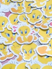 Tweety #1, 40 pcs,  stickers, waterproof, kawaii, Warner Bros
