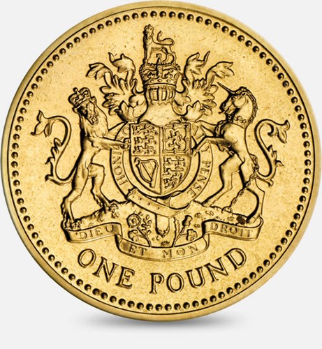 Rare one pound coins - rare, 1983