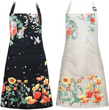 2 Pack Aprons for Women with