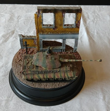 Unimax Forces of Valour King Tiger Tank on Diorama 1:72