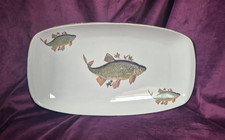 Vintage Large Ceramic Fish Serving Platter
