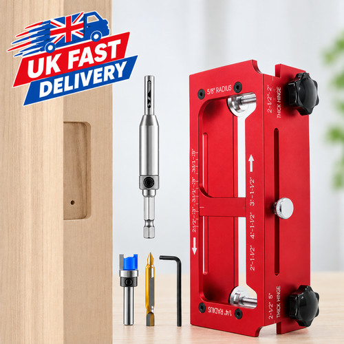 Adjustable mortise jig - jig, door