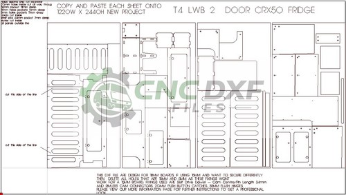 Lwb van conversion dxf - conversion,