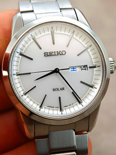 Seiko solar v158 - v158-0am0, men's