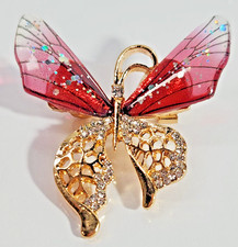 Brooch 40mm Men/Women diamante