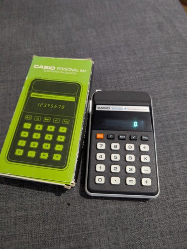 Tested vintage casio personal - vintage,