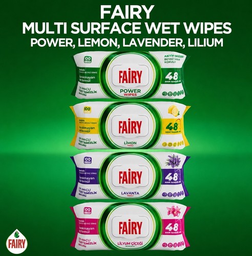 Fairy power wipes - power,
