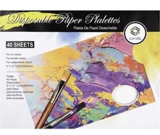 Acrylic Paper Artist Pads with 40 Sheets 23 X 30.5cm (9"X12")  New