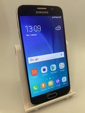 Samsung Galaxy S6 Blue Unlocked 32GB 5.1" 16MP 3GB Android Smartphone Cracked