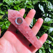Natural strawberry quartz - natural,