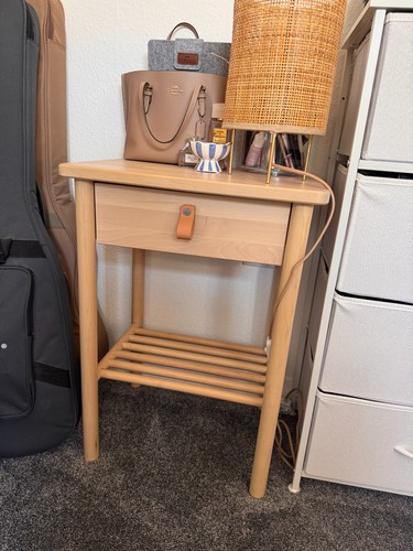 Ikea bjorksnas birch bedside - bjorksnas,