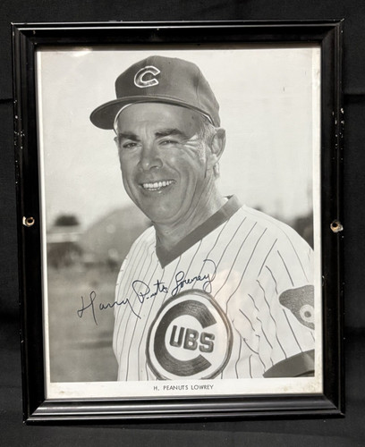 Auto signed peanuts lowrey - signed, h.