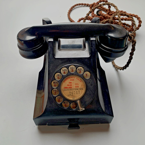 Vintage 1956 gpo 332cb - vintage, black
