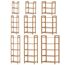 Wooden Bamboo Slatted Shelving