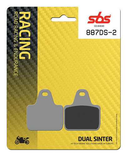 Sbs brake pad dual - brake, sinter