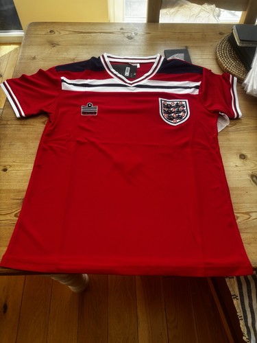 1982 away england shirt - away,
