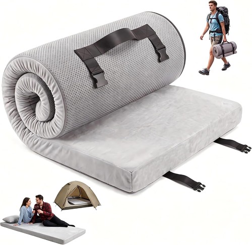 Foldable camping memory foam - camping,