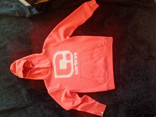 Boys orange carbrini hoodie - orange,