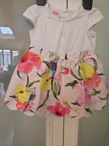 Girls ted baker scalloped hem - girls,