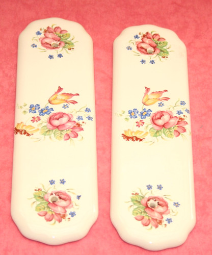 Pair ceramic finger door - ceramic, finger,