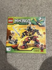 LEGO NINJAGO 9448 INSTRUCTIONS ONLY