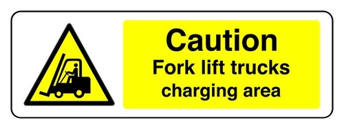 Caution fork lift trucks - fork,